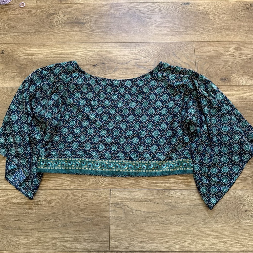 Altar'd State Aller Simplement Boho Cropped Kimon… - image 5
